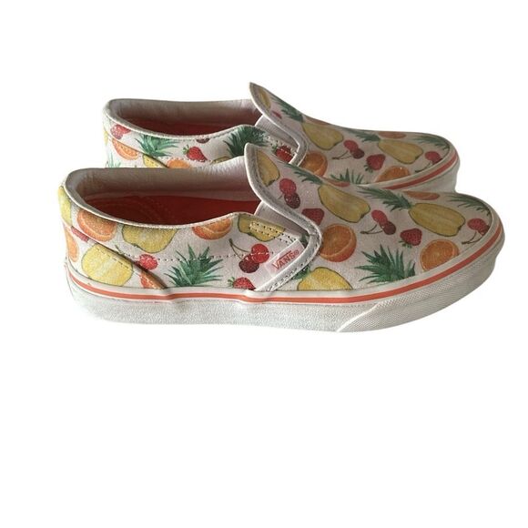 Vans Shoes Youth Size 3 Old Skool Slip On  Fruit Design - Picture 3 of 11